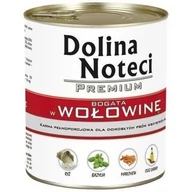 Mokra karma dla psów - Dolina Noteci PREMIUM bogata w wołowinę 6 x 800g - miniaturka - grafika 1