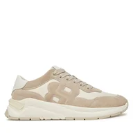 Sneakersy damskie - Sneakersy BOSS Skylar Runn 50541600 Beżowy - miniaturka - grafika 1