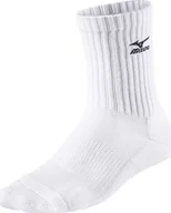 Skarpety termoaktywne - Mizuno Skarpety Mizuno Volley Socks Medium białe L / 41-43 - miniaturka - grafika 1
