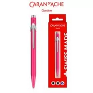 Przybory szkolne - Carandache Długopis CARAN DACHE 849 Gift Box Fluo Line Pink różowy - miniaturka - grafika 1
