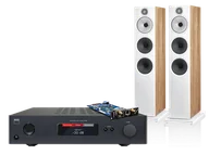 Zestawy stereo - NAD C368 (czarny) + MDC BluOS 2i + 603 S3 (dąb) - miniaturka - grafika 1