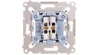 Wyłączniki światła i elektryczne - Kontakt Simon SZW1KM Łącznik żaluzjowy trójpozycyjny 1-0-2 (moduł); 10A, 250V~, - miniaturka - grafika 1