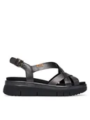 Sandały damskie - Pikolinos Sandały Palma W4N-0650Cl Brązowy - miniaturka - grafika 1