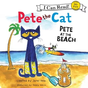 Pete the Cat: Pete at the Beach - Audiobooki obcojęzyczne - miniaturka - grafika 1