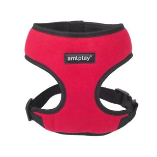 Amiplay Szelki Scout Denver Xs - Czerwone - Szelki dla psów - miniaturka - grafika 1
