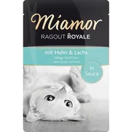 Mokra karma dla kotów - Miamor Ragout Royale z kurczakiem i łososiem w sosie Saszetka 100g 11611 - miniaturka - grafika 1