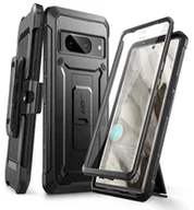 Etui i futerały do telefonów - SUPCASE Etui do Google Pixel 8A ze stojakiem i klipsem na pasek (Unicorn Beetle Pro), [wbudowana osłona ekranu] [ochrona klasy wojskowej] wytrzymałe, wytrzymałe etui na telefon Pixel 8A, czarne - miniaturka - grafika 1