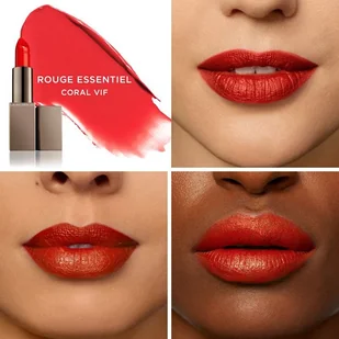 Laura Mercier Rouge Essentiel Silky Creme Lipstick Coral Vif - Szminki - miniaturka - grafika 3