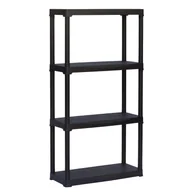 Szafy i regały magazynowe - Artplast Regał plastikowy 1320x700x300 mm, 4 półki T70/4 - miniaturka - grafika 1