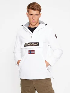 Napapijri Kurtka anorak NP0A4GMD Biały Regular Fit - Kurtki męskie - miniaturka - grafika 1