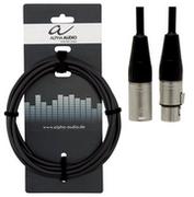 Kable - Alpha Audio Mikrofon Alpha audio 190545 Pro Line przewód o długości 3 m, XLR) 190545 - miniaturka - grafika 1