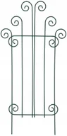 Ogrodzenia - Płotek Palisada 48Cm Przęsło Ogrodowe Obrzeże Stal - miniaturka - grafika 1