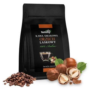 Kawa smakowa Orzech Laskowy ziarnista Arabika 250g - Cappuccino i kawy smakowe - miniaturka - grafika 1