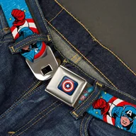 Paski - Pasek Captain America Marvel - miniaturka - grafika 1