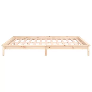 Lumarko Rama łóżka z LED, 140x190 cm, lite drewno - Łóżka - miniaturka - grafika 9