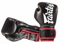 Rękawice bokserskie - Fairtex Rękawice Bokserskie Bgv14 Microfiber Black Red - miniaturka - grafika 1