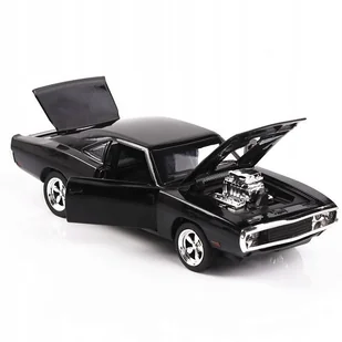 Dodge Charger 1970 1:32 Otwierane Drzwi + Światła + Dźwięk + Baterie - Zabawki zdalnie sterowane - miniaturka - grafika 1
