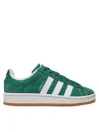 Buty dla dziewczynek - adidas Sneakersy Campus 00S IH7492 Zielony - miniaturka - grafika 1
