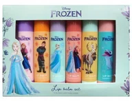 Kosmetyki kąpielowe dla dzieci - Balsam Pomadka Ochronna Do Ust Dla Dzieci Frozen Kraina Lodu Zestaw 6szt. - miniaturka - grafika 1
