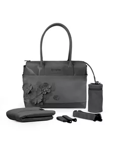 Cybex Torba do wózka Platinum Simply Flowers Dream grey - Torby i organizery dla mam - miniaturka - grafika 1