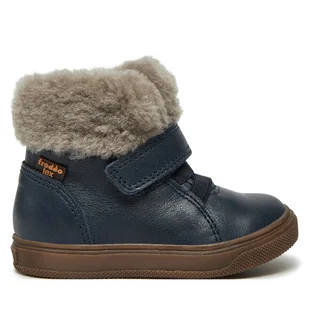 Trzewiki Froddo Basco Tex G2110144-1 M Niebieski - Buty dla dziewczynek - miniaturka - grafika 1