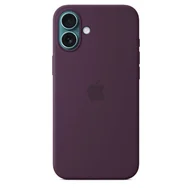 Etui i futerały do telefonów - Apple Silikonowe etui do iPhone 16 Plus z MagSafe - Dojrzała śliwka - miniaturka - grafika 1