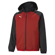 Kurtki i płaszcze dla chłopców - PUMA Dziecięcy sweter Teamliga na każdą pogodę JKT Jr unisex - miniaturka - grafika 1