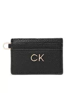 Etui na dokumenty i karty - Calvin Klein Etui na karty kredytowe Re-Lock Cardholder K60K610671 Czarny - miniaturka - grafika 1