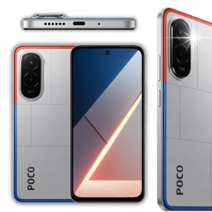 POCO M7 8/256 GB 4G Srebrny - Telefony komórkowe POCO M7 8/256 GB 4G Srebrny - Telefony komórkowe - miniaturka - grafika 1