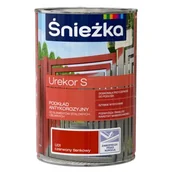 Farby olejne i specjalne - Podkład antykorozyjny Urekor S U01 czerwony tlenkowy 1 l Śnieżka - miniaturka - grafika 1