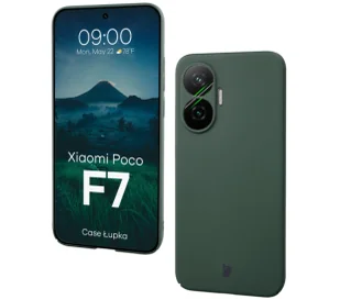 Bizon Łupka do Xiaomi Poco F7 Zielony - Etui i futerały do telefonów - miniaturka - grafika 1