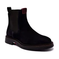 Sztyblety męskie - Tommy Hilfiger Skórzane sztyblety CHELSEA - miniaturka - grafika 1