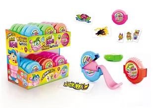 Guma metrowa Mini Roll JohnyBee 30szt. - Cukierki - miniaturka - grafika 1