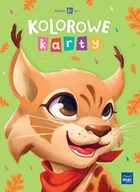Edukacja przedszkolna - Kolorowe karty. Poziom B+. Karty pracy. Część 1 - miniaturka - grafika 1