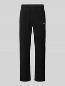 Spodnie sportowe męskie - Spodnie dresowe z elastycznym ściągaczem - miniaturka - grafika 1