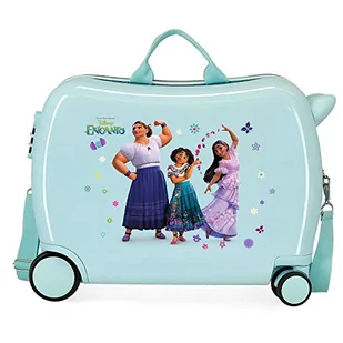 Disney Urocza walizka dziecięca niebieska 50 x 39 x 20 cm sztywne ABS kombinowane zamknięcie boczne 34 l 1,8 kg 4 koła - Walizki - miniaturka - grafika 1