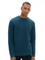 Swetry męskie - TOM TAILOR sweter męski, 21179 – Deep Pond Green, 3XL - miniaturka - grafika 1