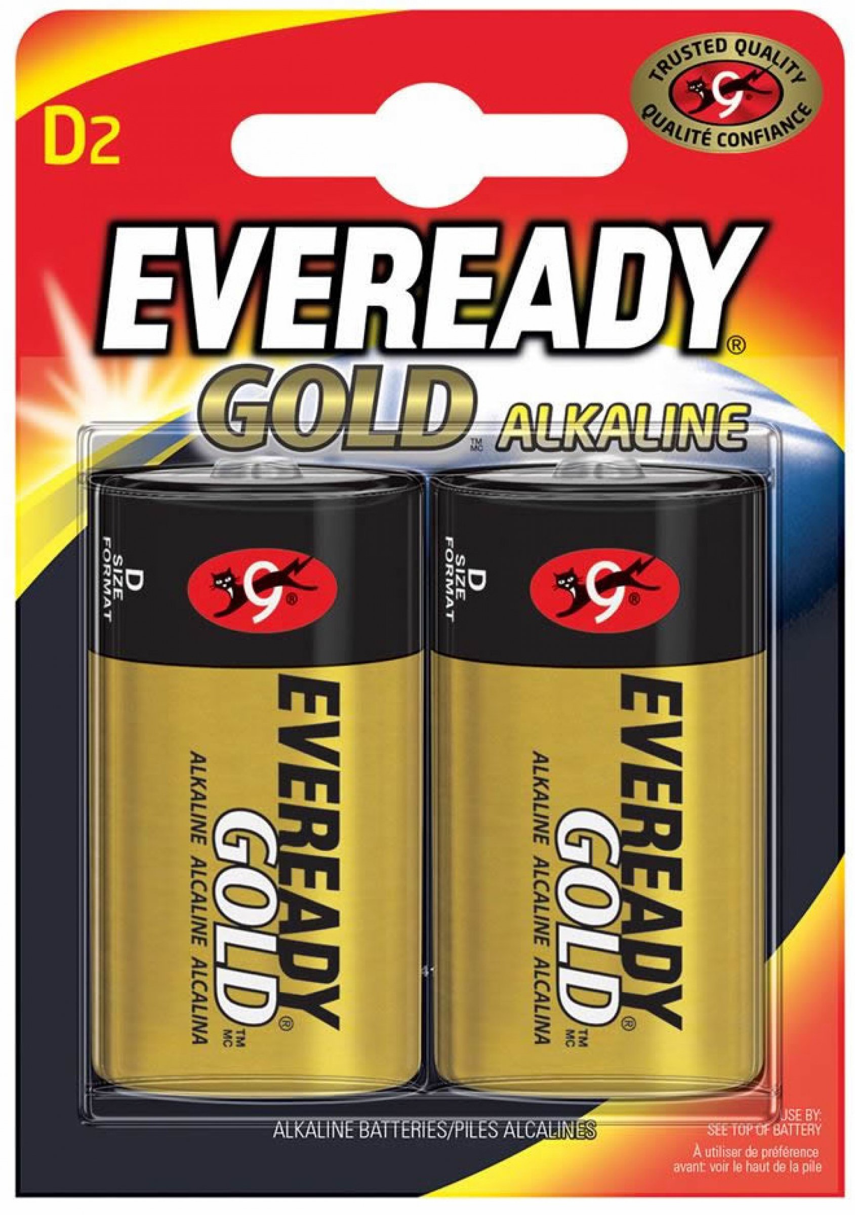 Energizer Bateria EVEREADY GOLD from ENERGIZER, D, LR20, 1,5V, CP2 EU, 2 szt.