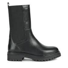 GEOX IRIDEA DAMSKIE BOTKI NA ZAMEK SKÓRZANE WYSOKIE 41 6CA