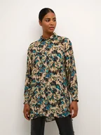 Koszule damskie - Kaffe Koszula Olga 10507642 Kolorowy Regular Fit - miniaturka - grafika 1