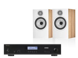 Rotel A11 Tribute (czarny) + 606 S3 (dąb) - Zestawy stereo - miniaturka - grafika 1
