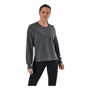 Nike Damska bluza Ny Core Frnch Trry Flc czarny/czerwony/ciemnoszary XS - Bluzy damskie - miniaturka - grafika 1