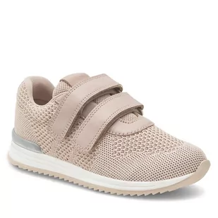 Sneakersy Lasocki Kids TEKS CI12-2757-13(III)DZ Beżowy - Buty dla dziewczynek - miniaturka - grafika 1