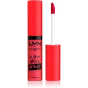 Błyszczyki do ust - NYX Butter Gloss Metallic Błyszczyk do ust Blood - miniaturka - grafika 1