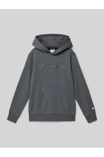 Bluza o kroju regular fit z kapturem i wyhaftowanym logo model Icons - Champion - Bluzy damskie - miniaturka - grafika 1