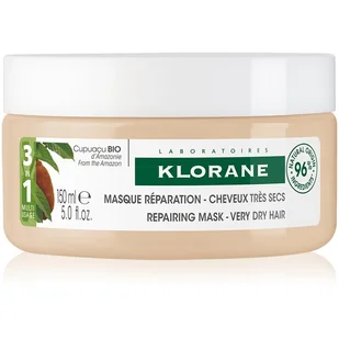 Klorane Klorane -  Maska Regenerująca z Organicznym Cupuacu 150ml - Maski do włosów - miniaturka - grafika 1