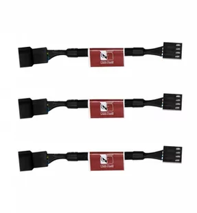 Noctua NA-SRC7 3 szt. Low-Noise Adaptors 4-Pin - Adaptery i przejściówki - miniaturka - grafika 1