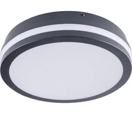 Lampy sufitowe - Kanlux 38790 - LED Plafon zew. z czujnikiem BENO 12/18W/230V 3000/3500/4000K IP65 antracyt - miniaturka - grafika 1