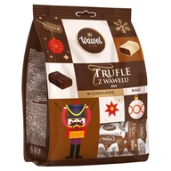 Inne słodycze - Wawel Trufle z Wawelu Cukierki kakaowe o smaku rumowym mix w czekoladzie białe 300 g - miniaturka - grafika 1