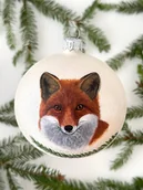 Bombki - Bombka z lisem - miniaturka - grafika 1